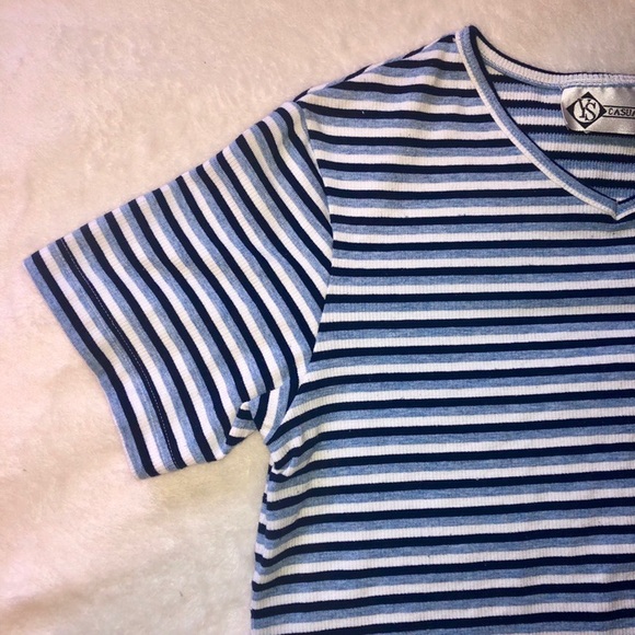 Blue Striped Top - Picture 4 of 4